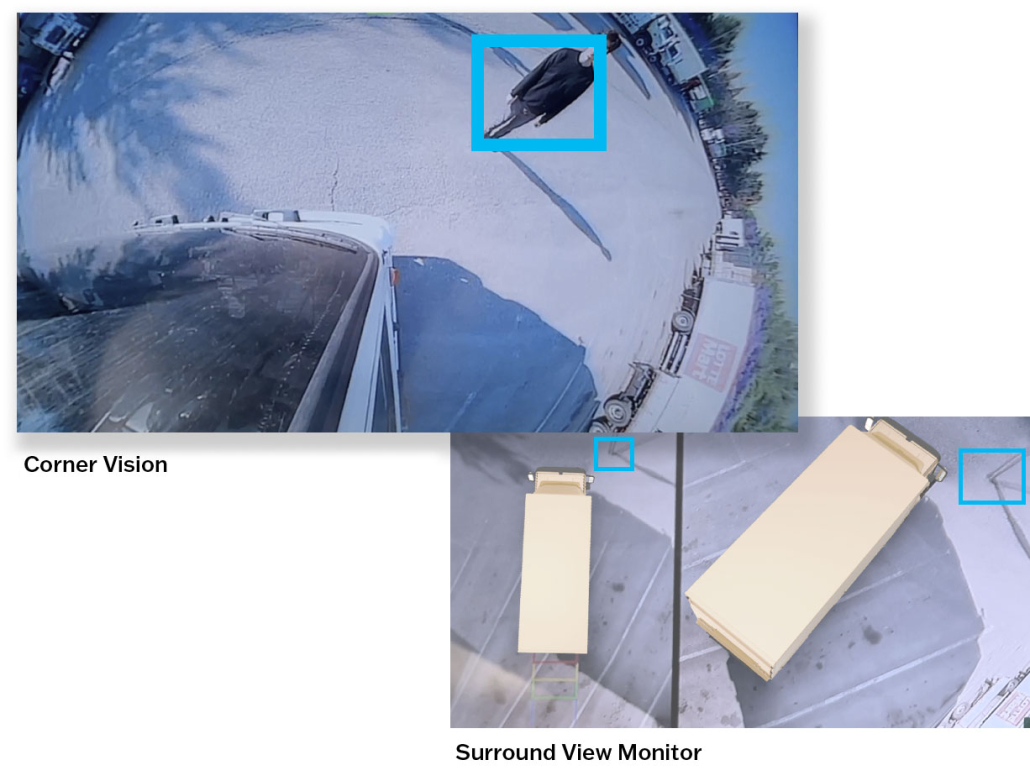 CORNER VIISION AI FHD 1CH/2CH 10" - Vueroid CV